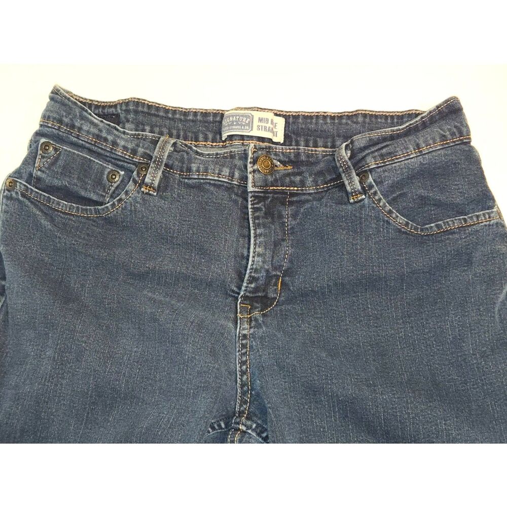 Signature Gold by Levi Strauss Modern Straight Jeans | Angel Island | Women's 10 - Picture 3 of 8